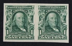 CKStamps: US Stamps Collection Scott#314 1c Franklin Mint LH OG