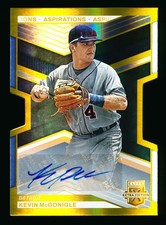 2023 PANINI ELITE KEVIN MCGONIGLE RC GOLD AUTO AUTOGRAPH ROOKIE TIGERS #06/24!