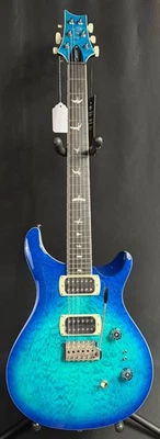 PRS SE Custom 24-08 Quilt Top Electric Guitar Lake Blue w/ Gig Bag - image 1 of 4