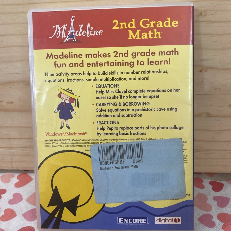 MADELINE 2nd GRADE. 2004 LEARNING MADE FUN. SHIPS FAST - Image 2 of 4