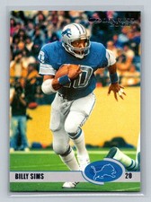 2023 Donruss #29 Billy Sims Retro 2003 Detroit Lions