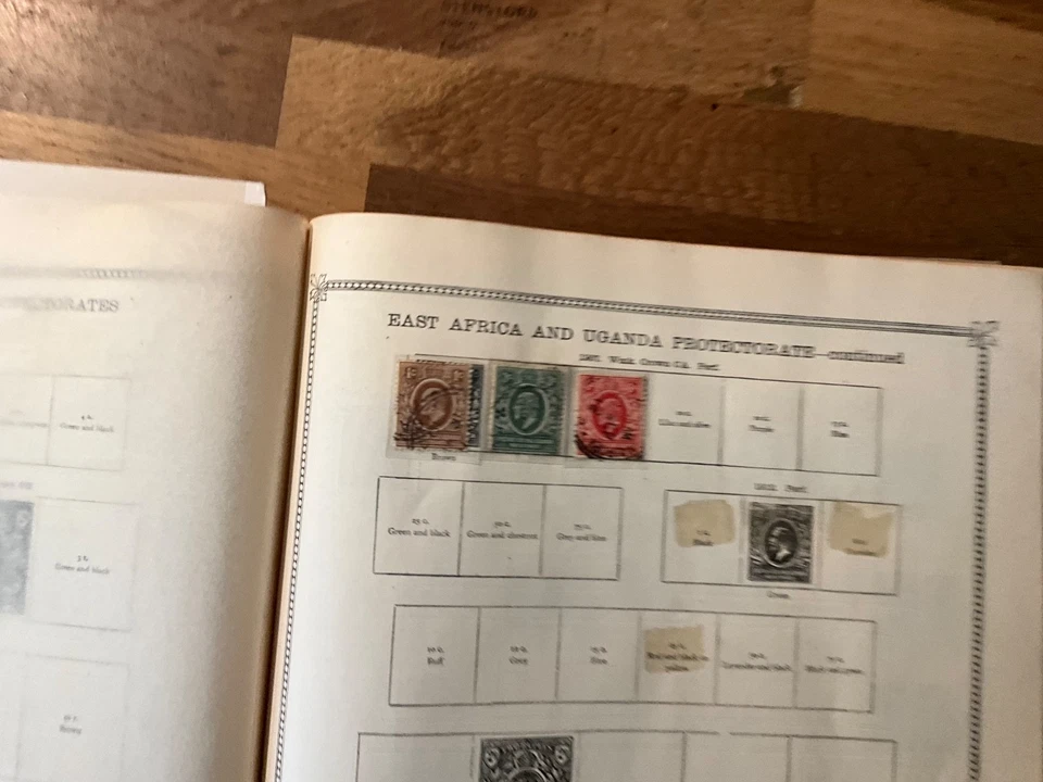 THE IDEAL POSTAGE  PRINTED ALBUM light pollution some good Qv material to pick % - Image 4 of 4