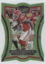 2019 Select Premier Level Die-Cut Neon Green Prizm 31/49 Mecole Hardman Jr 00jz