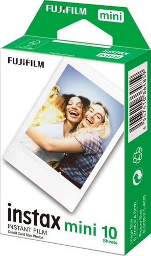 Fujifilm Instax Mini Instant Film (White Frame) - 10 Sheets (Expiry: 2027-04)