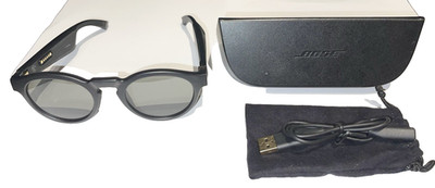 Bose Frames Rondo Wireless Bluetooth Audio Sunglasses in Black With Case TESTED 