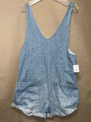 Free People Women's We The Free High Roller Shortall Size Medium