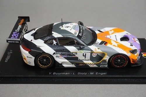 1:43 Spark SB205 Mercedes-AMG GT3 Black Falcon Team SPA 24H 5th 2018 #4 - Picture 6 of 9