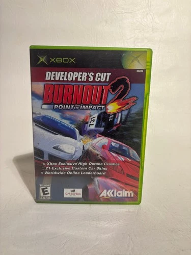 Burnout 2: Point of Impact, Developer's Cut - Xbox - Used