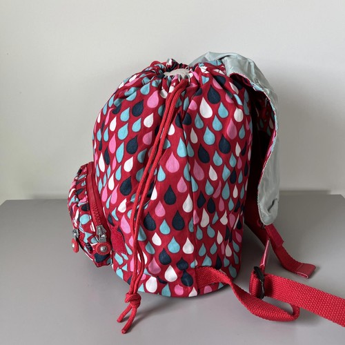 Kipling Colorful Rain Backpack NWT - Picture 3 of 5