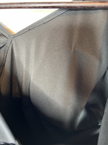 Traje de baño Blooming Jelly nuevo con etiquetas control de barriga de una pieza con volantes cuello en V talla 3XL negro - Imagen 6 de 7