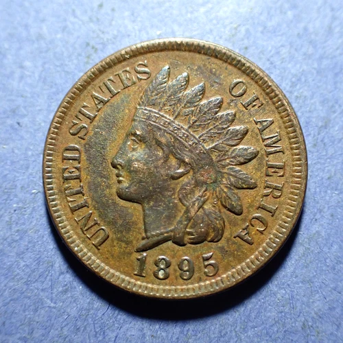 1895 Indian Cent  Ch. XF