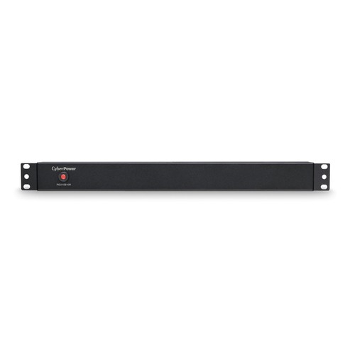 PDU15B10R Basic PDU, 100-125V, 15A (Derated to 12A), 10 Outlets, 1U Rackmount - 第 1/6 張圖片