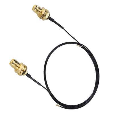 2Pcs Set WiFi IPEX4 zu RP SMA männlich NGFf M. 2 Stecker Kabel Draht Linie Kabel