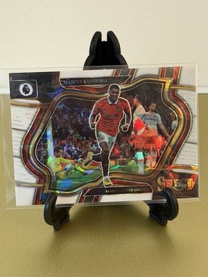 #206 Marcus Rashford 2022-23 Select Field Level Color Match Ice /25 Manchester