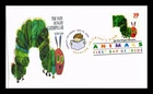 DR JIM STAMPS US COVER VERY HUNGRY CATERPILLAR CHILDREN'S BOOK ANIMALS FDC