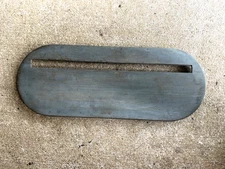 DELTA ROCKWELL HOMECRAFT 8" TABLE SAW BLADE INSERT TAB-118 9 1/8" X 3 1/2"