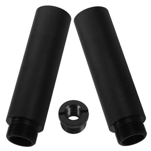 1 set of Microphone Stand Extender Mic Extension Microphone Arm Stand Tubes