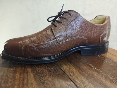 Studio Belvedere Bay Bridge Mens Size 11 EEE Brown Pebbled Leather Excellent 
