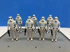 1977 Vintage Kenner Star Wars Stormtrooper Action Figure Lot With Weapons