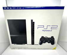 Sony PlayStation 2 PS2 Slim Console Black SCPH-77001 CIB Tested Free Shipping