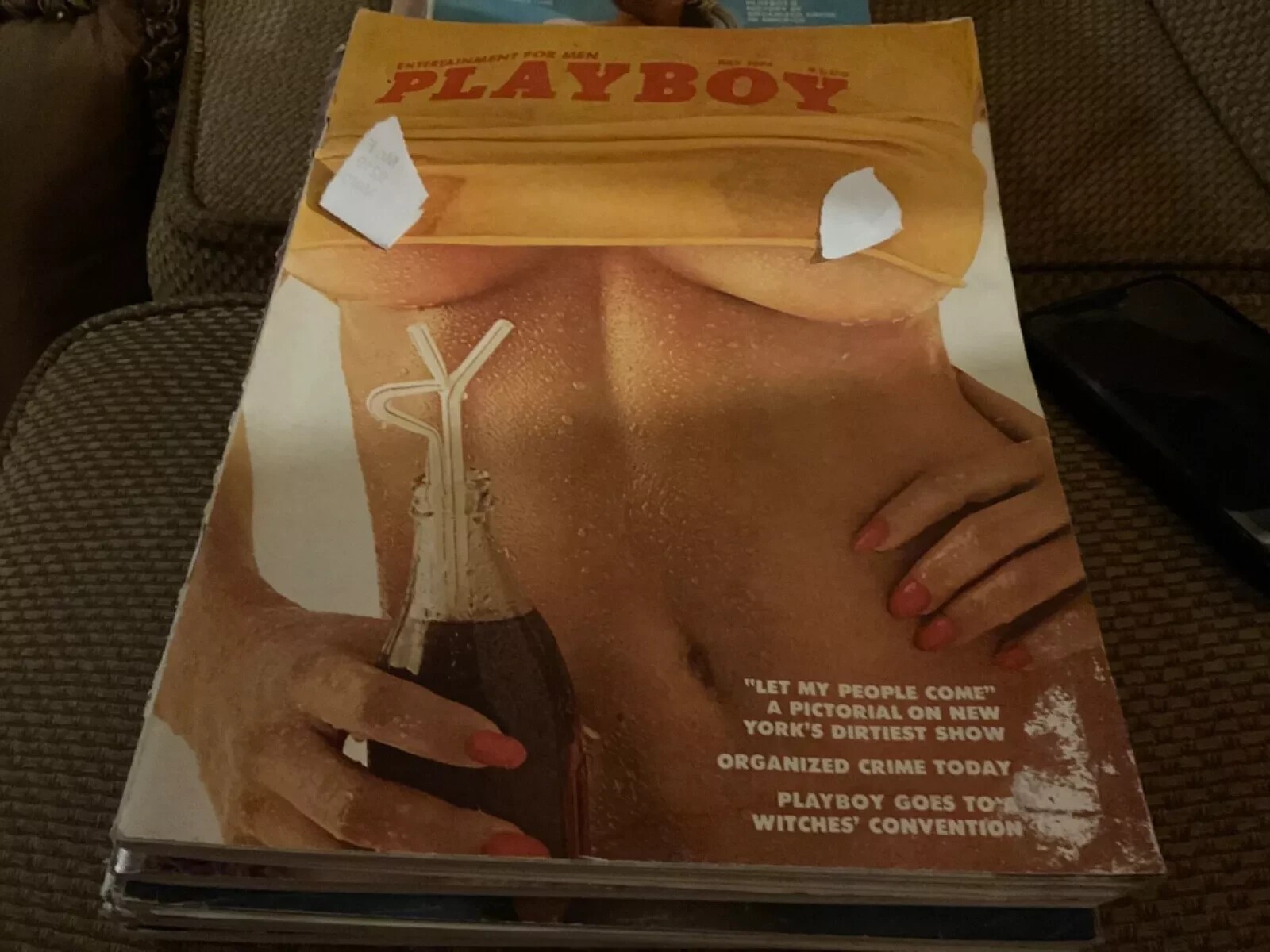 Playboy Magazine July 1974, Carol Vitale Centerfold, Very Good