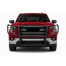 Black Horse Grille Guard Brush Guard Modular Black Fit 2020-2026 Gmc Sierra 1500 Black Horse Grille Guard Brush Guard Modular Black Fit 2020-2026 Gmc Sierra 1500