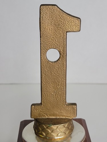 Trofeo de 1 tiro vintage 1972 HOLE IN ONE Countryside Golf Wichita KS 7,5" - Imagen 6 de 9