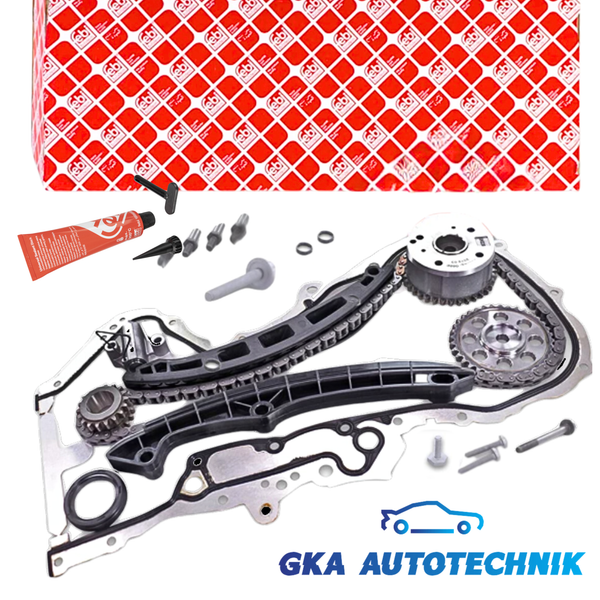 Steuerkettensatz Febi Bilstein FÜR Audi Skoda Vw 1.4 Tfsi Tsi 1.6 Fsi-image