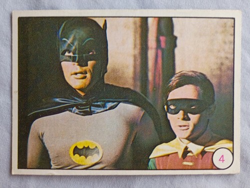 1966 Topps Batman Bat Laffs #4 Batman and Robin — TAG (grade unconfirmed)