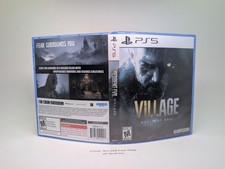 Replacement Case -NO GAME- Resident Evil 8 Village - Physical PS5 Game Case
