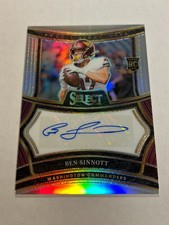 2024 Panini Select Ben Sinnott 180/399 Silver Prizm Rookie Auto Commanders TT4