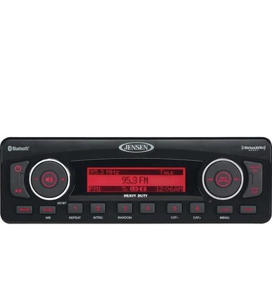 Jensen HD1BT Heavy Duty AM/FM Bluetooth USB SiriusXM Ready Radio New No Box