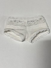 Smart Doll White Lacy  BOY SHORT UNDERWEAR un...