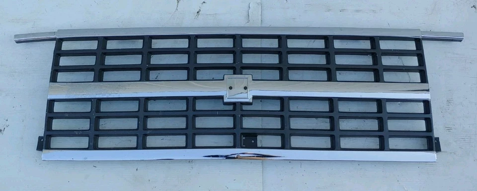 Nueva parrilla cromada y Argent 89-91 Blazer Suburban R/V con faros dobles Foto 2 de 2