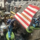 nicely detailed hand painted civil war toy soldiers 20th Maine Flag Bearer — photo 3