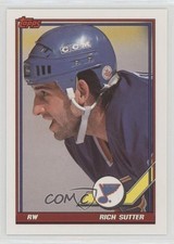 1991-92 Topps Rich Sutter #143 0da0