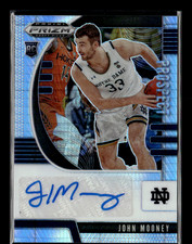 John Mooney 2020 Prizm Draft Picks Hyper Prism Auto #PA-JO