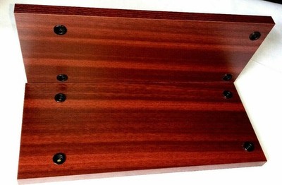 Für Sony TA-N80ES TA-N77ES    Verstärker Seitenteile  Side Panel Mahogany PAL