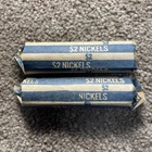 2 ROLLs Varied Date & Condition Buffalo Nickels 80 Coin Lot Collection