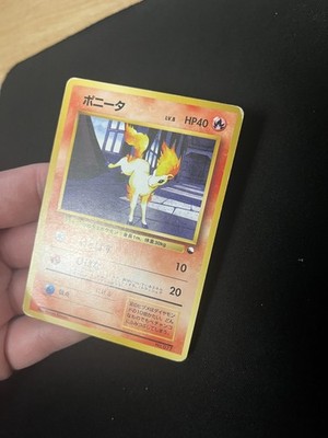 No Rarität Ponyta #077 PL Non Holo Rare Vending Red/Green Gift Set