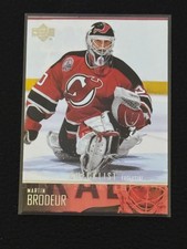 2003-04 Upper Deck Checklist Martin Brodeur #200
