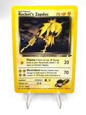 rocket's zapdos pokemon card value - Team 070/182 - Destined Rivals - Reverse Foil Colorless Plasma (10) Search your discard pile for a Lightning Energy card and attach it to Rockets Zapdos ex  THE ORIGINAL THUNDER LEGEND