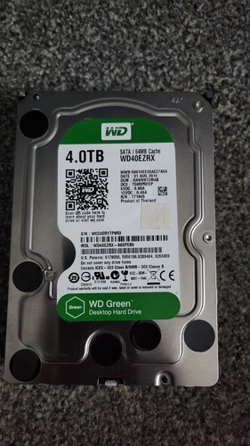Western Digital WD Green 4TB,Internal,5900 RPM (WD40EZRX) Desktop HDD - 第 1/5 張圖片