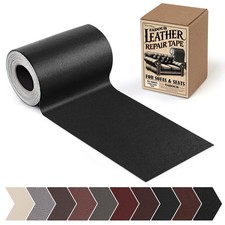 Leather Repair Patch, 3 x 60In Self Adhesive Leather Repair Tape Kit for Furn...
