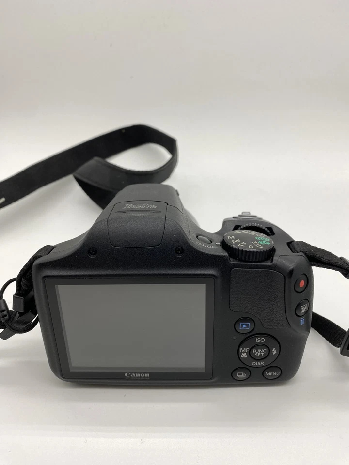 Cámara digital Canon PowerShot SX520 HS 16,0 MP - negra con cargador. Foto 3 de 4