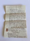 3rd WIS JOHN WILLIAMS DEATH CIVIL WAR  IN 1864 AFFADAVIT FOR WIFE X & TAX STAMP
