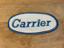 Vintage HVAC Carrier Brand AC Cooling Heating Mechanical Company Patch 