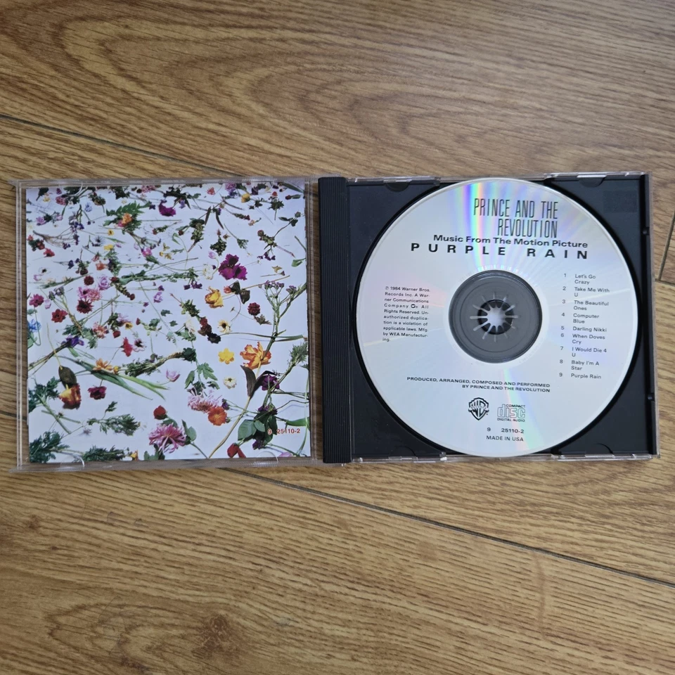 Prince Purple Rain CD Lot Jewel Case + 2CD Digipak Remaster Set Soundtrack - Image 4 of 4
