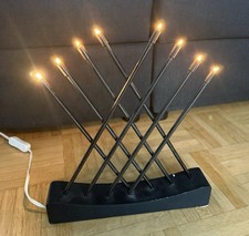 elektrischer, achtarmiger Adventsleuchter