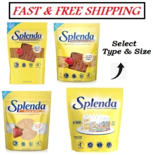 SPLENDA Low Calorie Sweetener for Baking Resealable Bag, ( Select Type & Size )